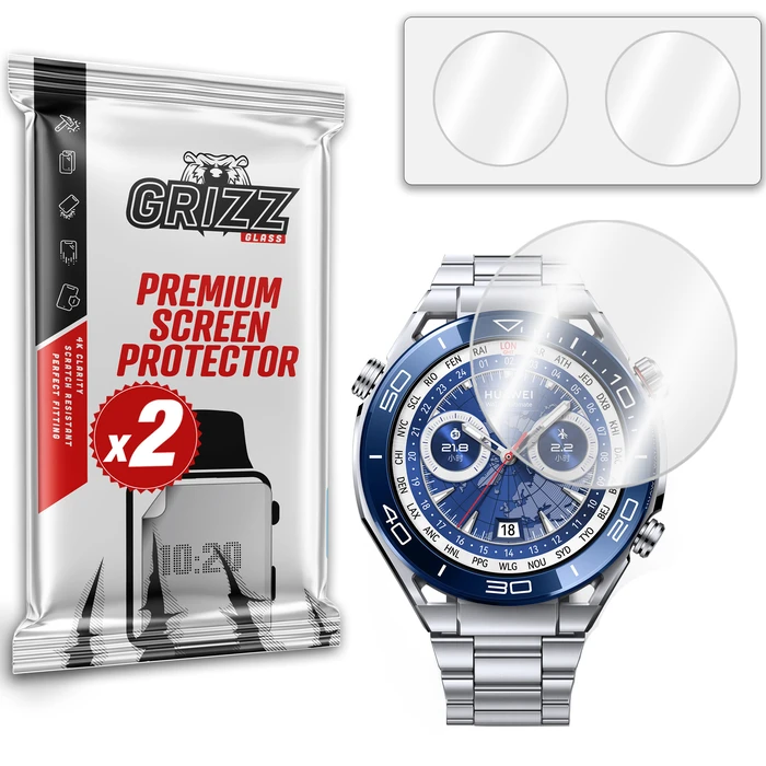 GrizzGlass HybridGlass Huawei Watch Ultimate