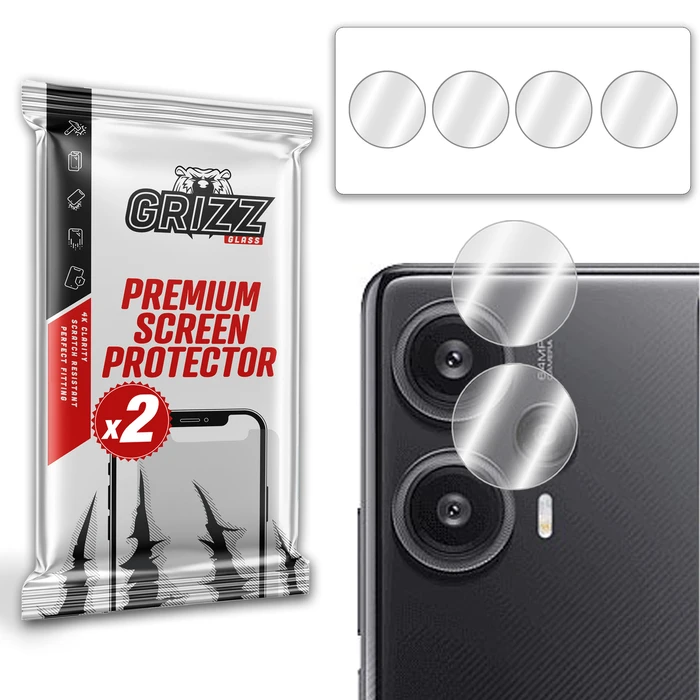 GrizzGlass HybridGlass Camera Xiaomi Redmi Note 12 Turbo