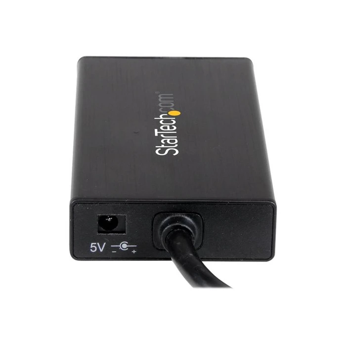 USB Hub StarTech 3 port USB 3.0 hub with Gigabit Ethernet adapter aluminum