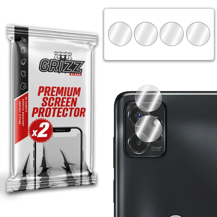 GrizzGlass HybridGlass Camera Motorola Moto G Power 5G