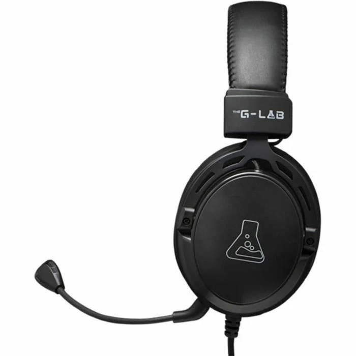 Gaming Headset The G-Lab KORP TITANIUM Μαύρο