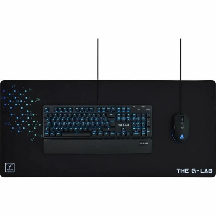 Mousepad The G-Lab Pad Yttrium Μαύρο 90 x 40 cm