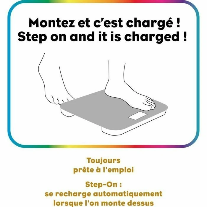 Ζυγαριά Μπάνιου Ψηφιακή Little Balance Automática Kinetic Bamboo 