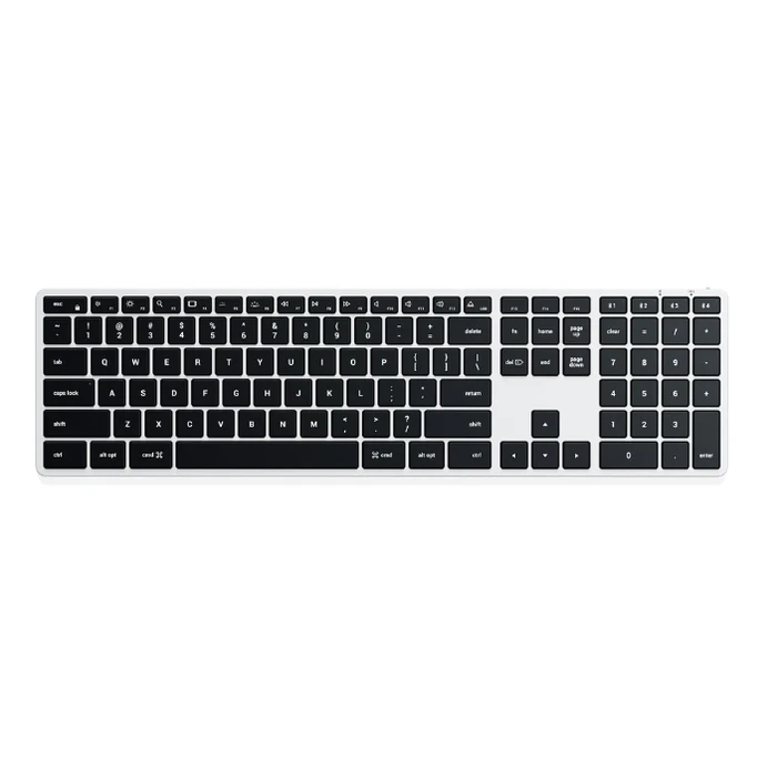 Satechi Slim X3 Wireless Keyboard Bluetooth USB-C (silver)