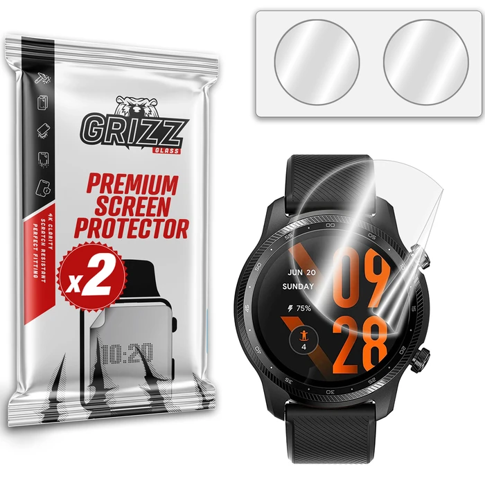 GrizzGlass CeramicFilm TicWatch 3 Pro Ultra