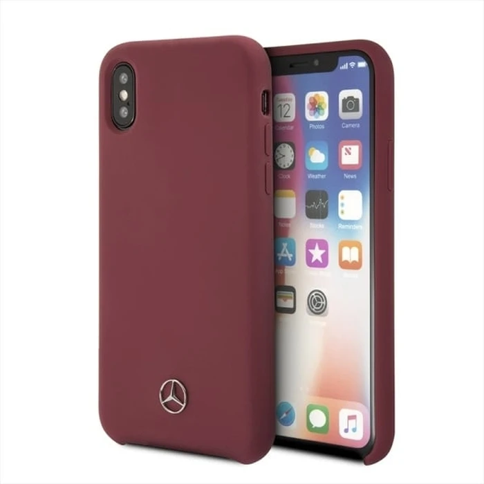 Mercedes AMG MEHCPXSILRE Apple iPhone XS/X hardcase red