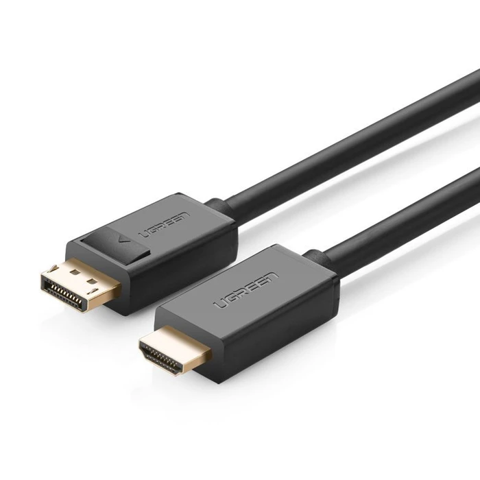 UGREEN DP101 DisplayPort/HDMI 4K 30Hz 32AWG Cable 1,5m black