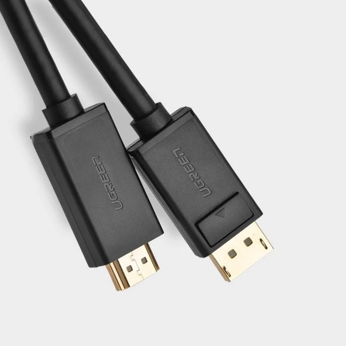 UGREEN DP101 DisplayPort/HDMI 4K 30Hz 32AWG Cable 1,5m black