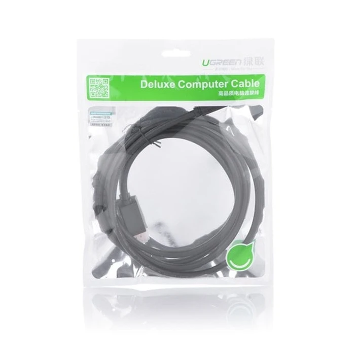 UGREEN DP101 DisplayPort/HDMI 4K 30Hz 32AWG Cable 1,5m black