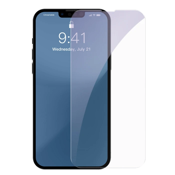 Baseus 0.3mm Glass Anti Blue Light Apple iPhone 13 Pro Max [2 PACK]
