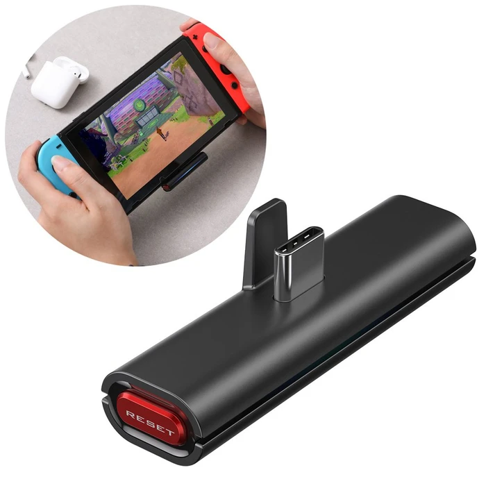 Baseus GAMO BA05 Transmiter Bluetooth USB-C Nintendo Switch black