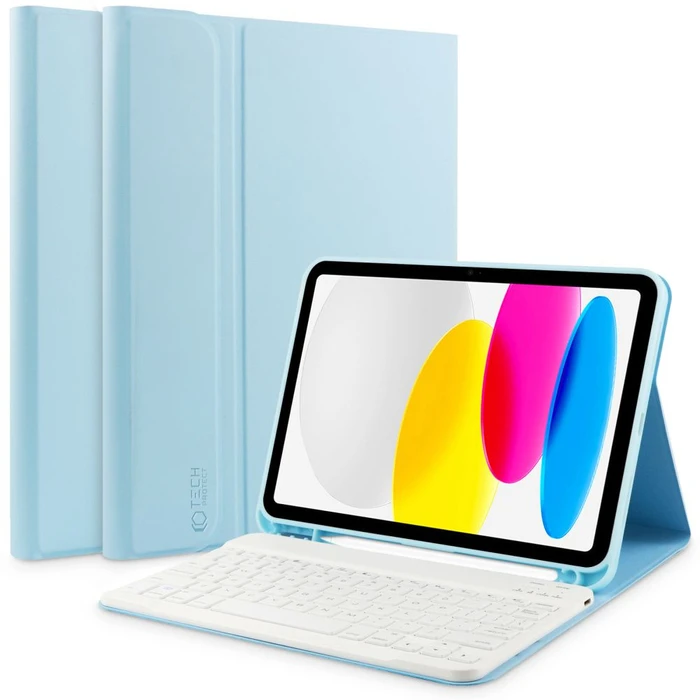 Tech-Protect Sc Pen + Keyboard Apple iPad 10.9" 2022 / 11" 2025 Sky Blue