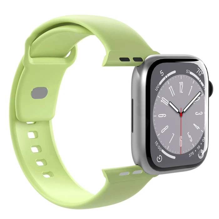 PURO ICON strap Apple Watch 4/5/6/7/SE/8/9/10 40/41/42mm (S/M & M/L) (Matcha Green)