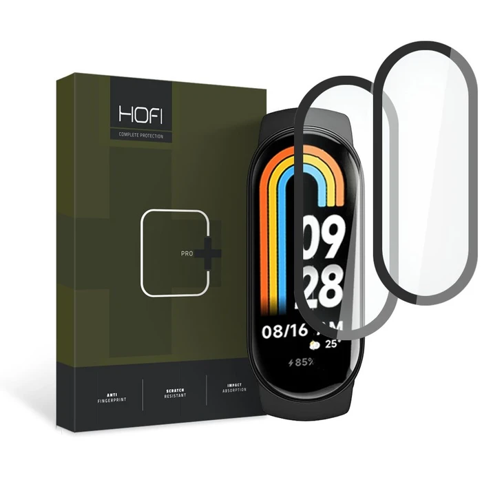 Hofi Hybrid Pro+ Xiaomi Smart Band 8 / 8 NFC / 9 Black [2 PACK]