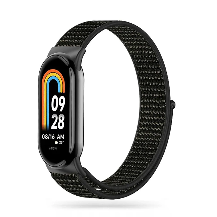 Tech-Protect Nylon Xiaomi Smart Band 8 / 8 NFC / 9 Black