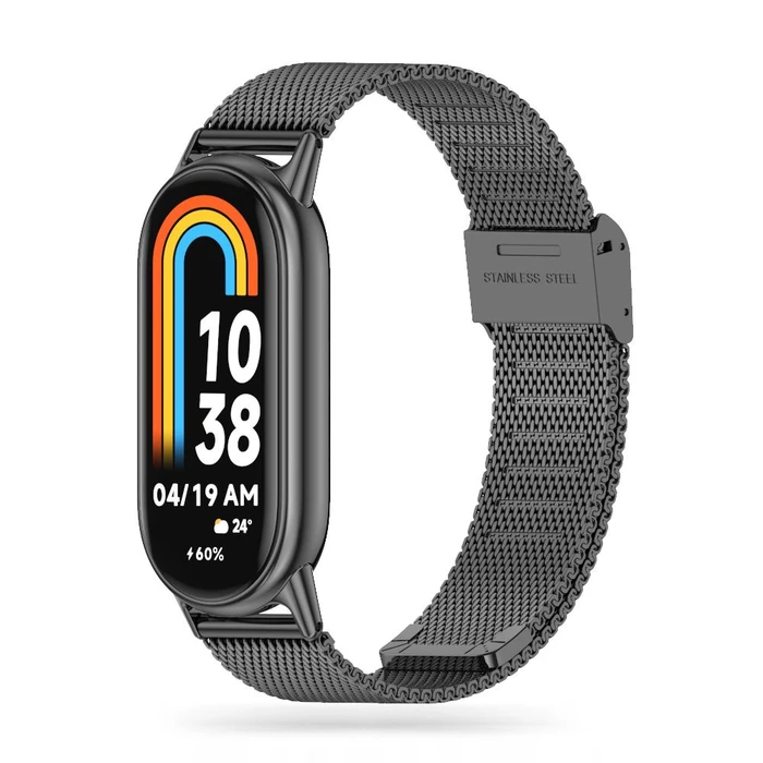 Tech-Protect Milaneseband Xiaomi Smart Band 8 / 8 NFC / 9 Black