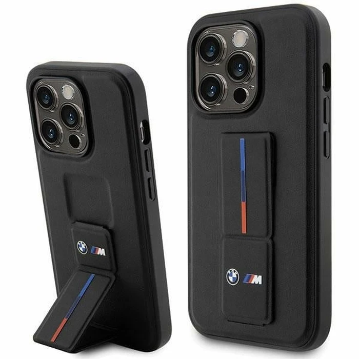 BMW BMHCP14X22GSLK iPhone 14 Pro Max 6.7" black hardcase Grip Hot Stamp