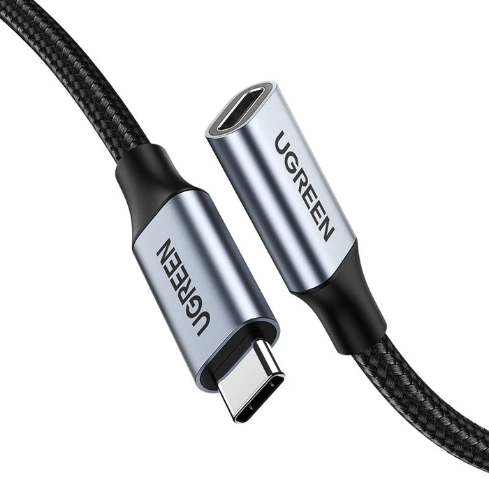UGREEN US372 USB-C 3.1 Extension Cable 10Gb/s 1m gray