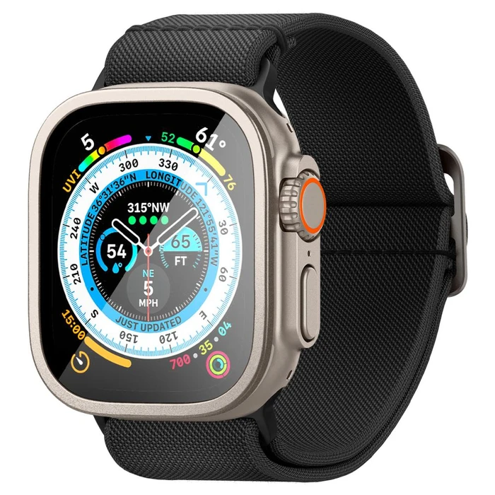 Tempered glass Spigen Glas.tr Slim Pro Apple Watch Ultra 1 / 2 / 3 49mm Titanium