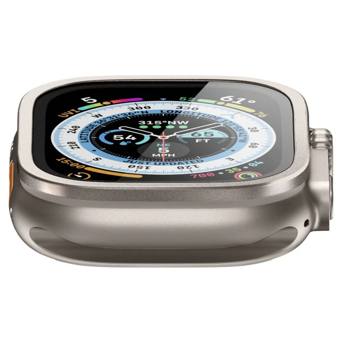 Tempered glass Spigen Glas.tr Slim Pro Apple Watch Ultra 1 / 2 / 3 49mm Titanium