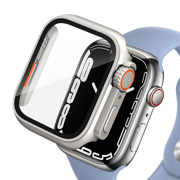 Case Tech-Protect Defense360 Apple Watch 4/5/6/7/8/9/SE 44/45mm Titanium/orange