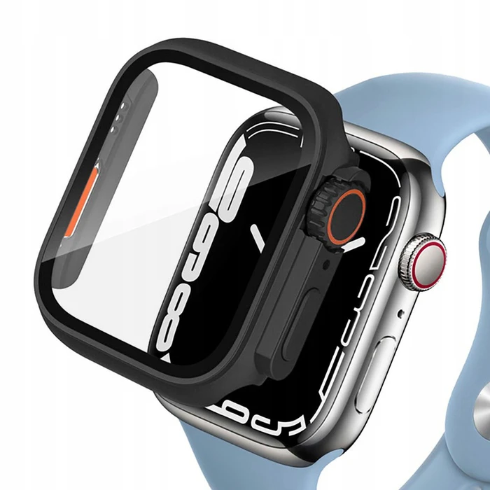 Case Tech-Protect Defense360 Apple Watch 4/5/6/7/8/9/SE 44/45mm Black/orange