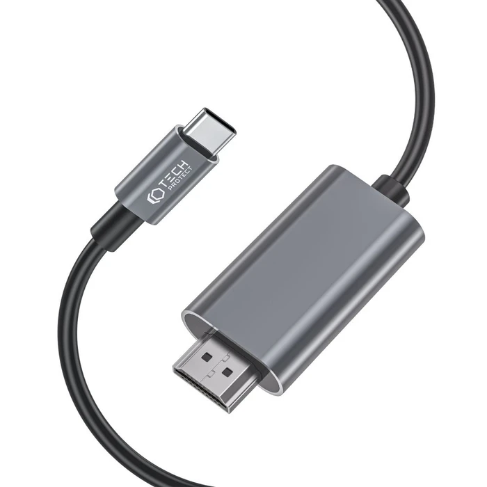 Tech-Protect Ultraboost USB-C/HDMI Cable 4K 60hz 200cm Black