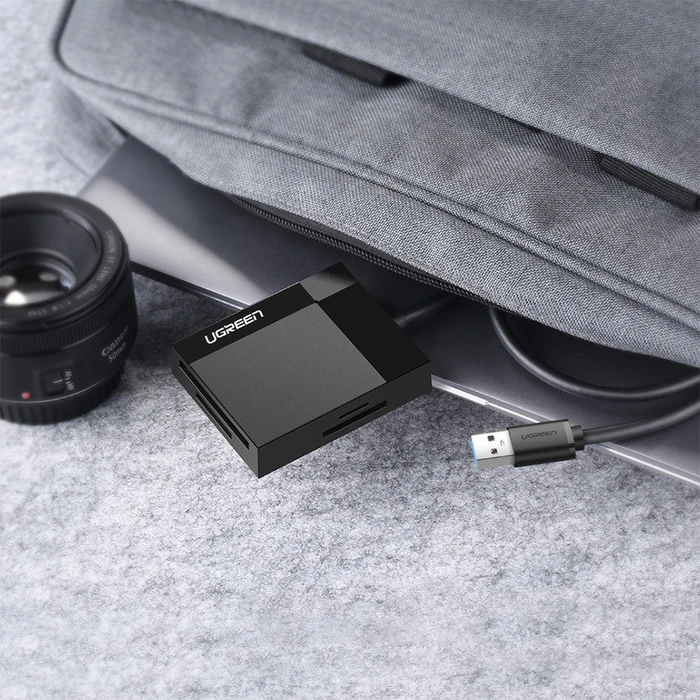 UGREEN CR125 USB 3.0 Card reader SD/microSD/CF/MS black