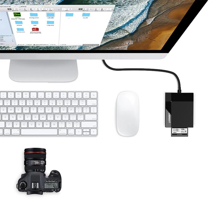 UGREEN CR125 USB 3.0 Card reader SD/microSD/CF/MS black