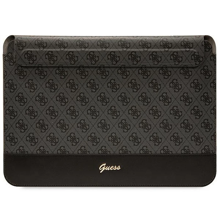 Guess Sleeve GUCS14PS4SGK 14 inch black 4G Stripe Metal Logo