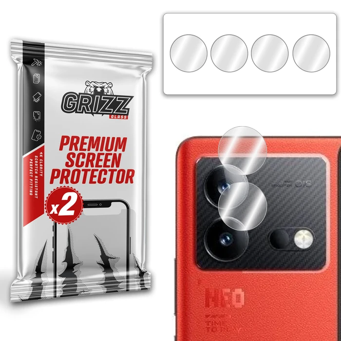 GrizzGlass HybridGlass Camera vivo iQOO Neo8 Pro
