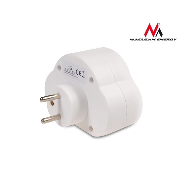 Ταφ Δικτύου Maclean X2 current socket with Energy MCE31 3680W switch