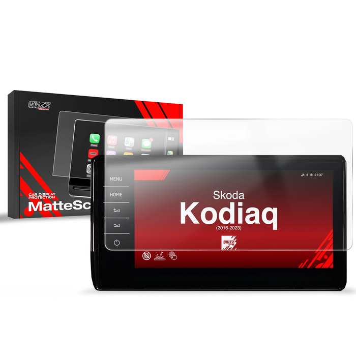 Matte GrizzGlass CarDisplay Protection Skoda Kodiaq 9,2" Columbus (2016-2023)