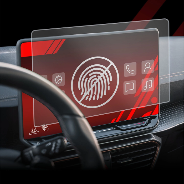 Matte GrizzGlass CarDisplay Protection Skoda Kodiaq 9,2" Columbus (2016-2023)