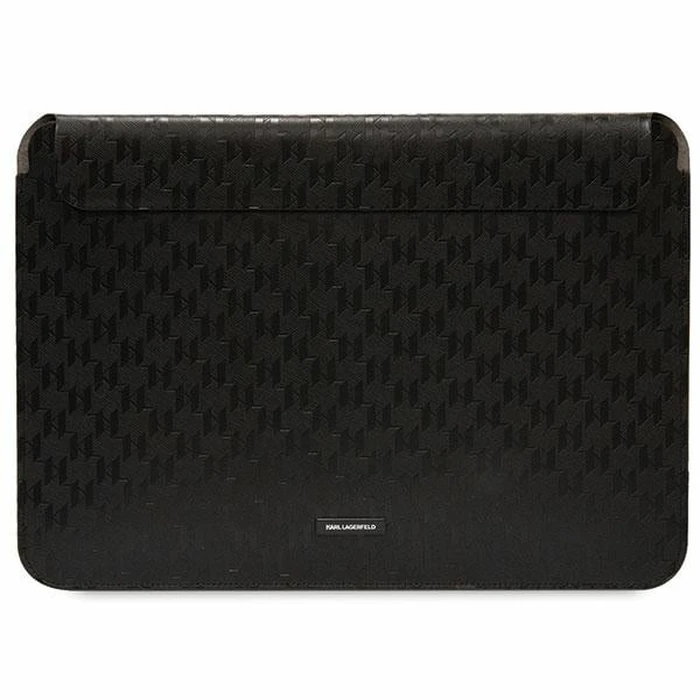 Karl Lagerfeld Sleeve KLCS14SAKLHPK 14 inch black Saffiano Plaque