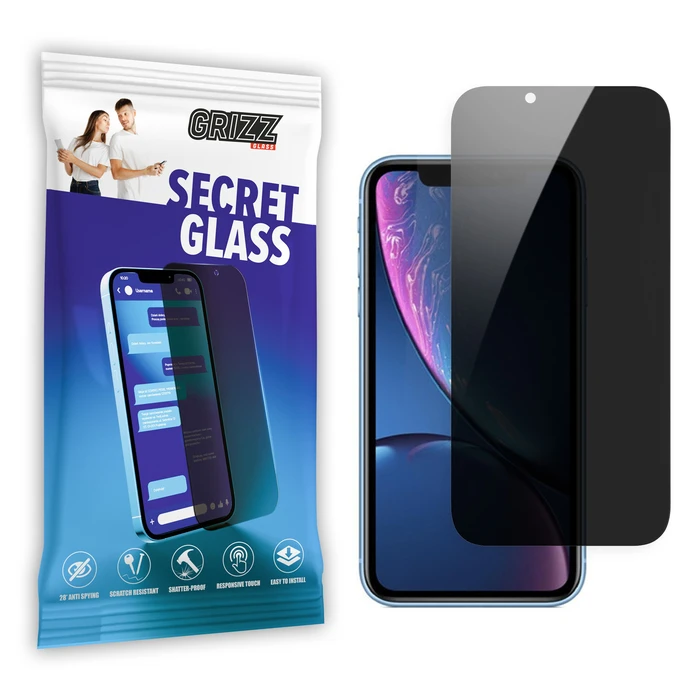 GrizzGlass Matte SecretGlass Apple iPhone XR