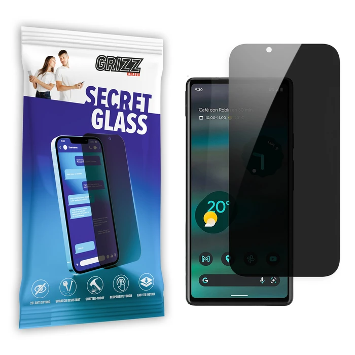 GrizzGlass Matte SecretGlass Google Pixel 6A