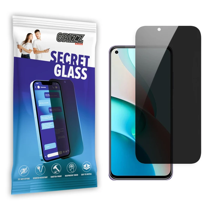 GrizzGlass Matte SecretGlass Xiaomi Redmi Note 9