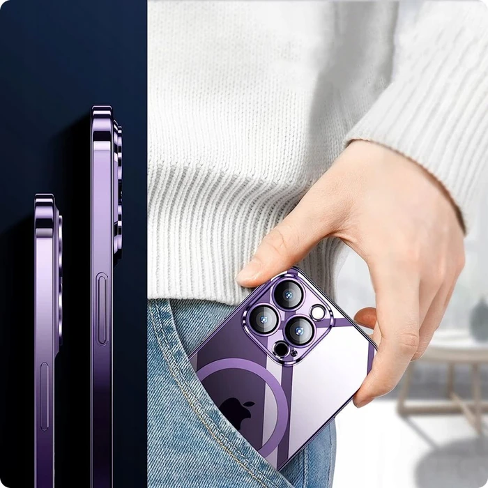 Tech-Protect Magshine MagSafe Apple iPhone 14 Violet