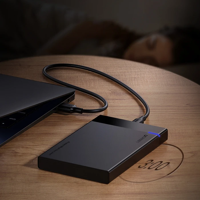 UGREEN US221 HDD/SSD External Case 2,5 SATA 6TB USB-C 3.0 black