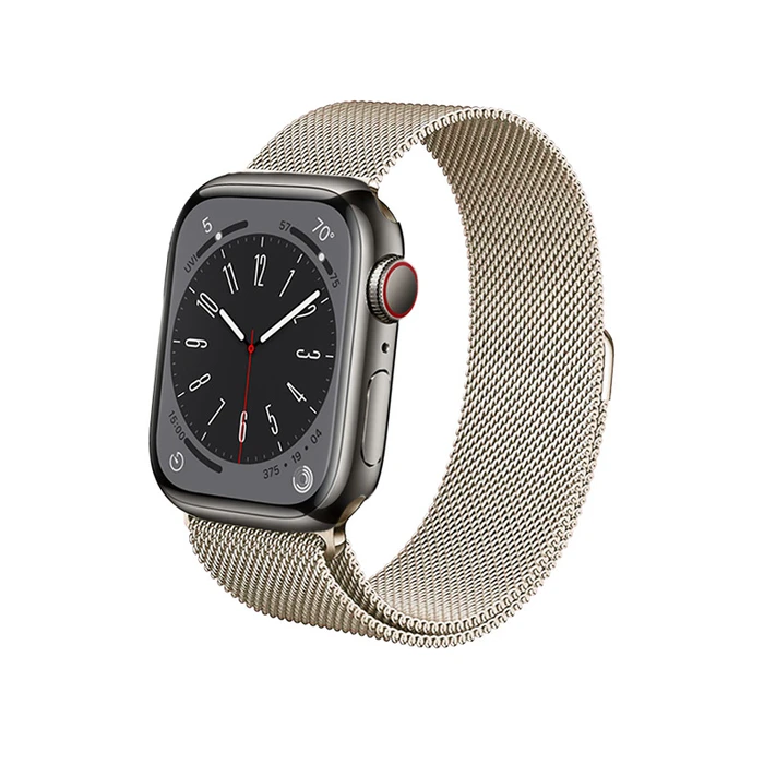 Bracelet strap Crong Milano Steel Apple Watch 38/40/41/42 mm (champagne)