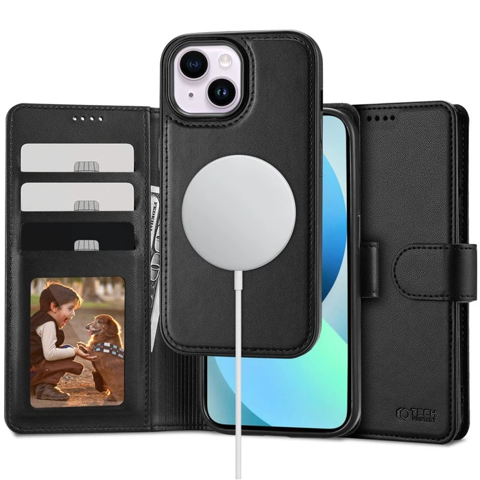 Tech-Protect Wallet MagSafe Apple iPhone 13 Black
