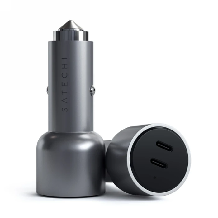 Satechi Dual Car Charger 40W 2x USB-C PD (black)