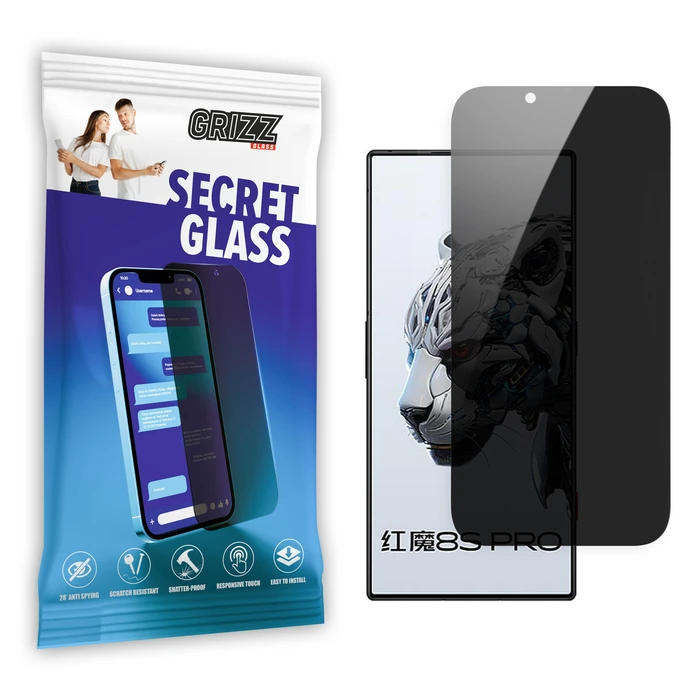 GrizzGlass Matte SecretGlass Nubia Red Magic 8S Pro