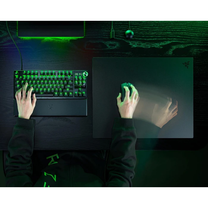 Razer ATLAS PRO Black - Gaming Mouse Mat - 1.9mm Premium Tempered Glass - Scratch Resistant