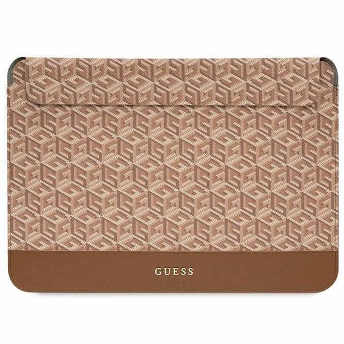 Guess Sleeve GUCS14HGCFSEW 14 inch brown GCube Stripes
