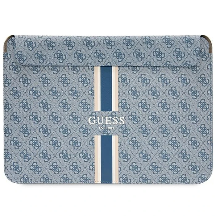 Guess Sleeve GUCS14P4RPSB 14 inch blue 4G Printed Stripes