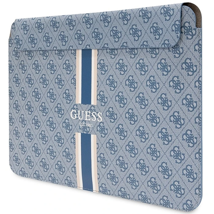 Guess Sleeve GUCS14P4RPSB 14 inch blue 4G Printed Stripes