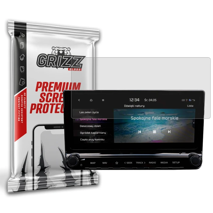 Matte GrizzGlass CarDisplay Protection Kia XCeed (2019-2024)