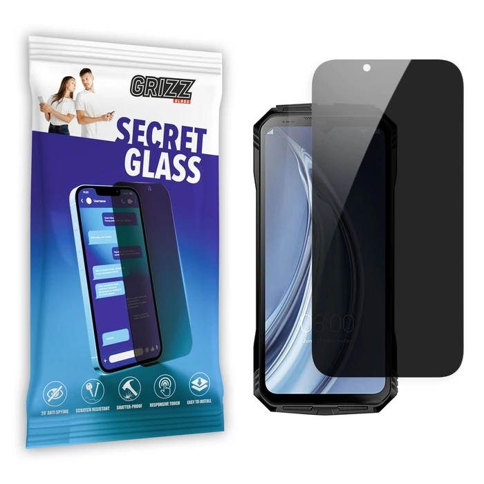GrizzGlass Matte SecretGlass Doogee S100